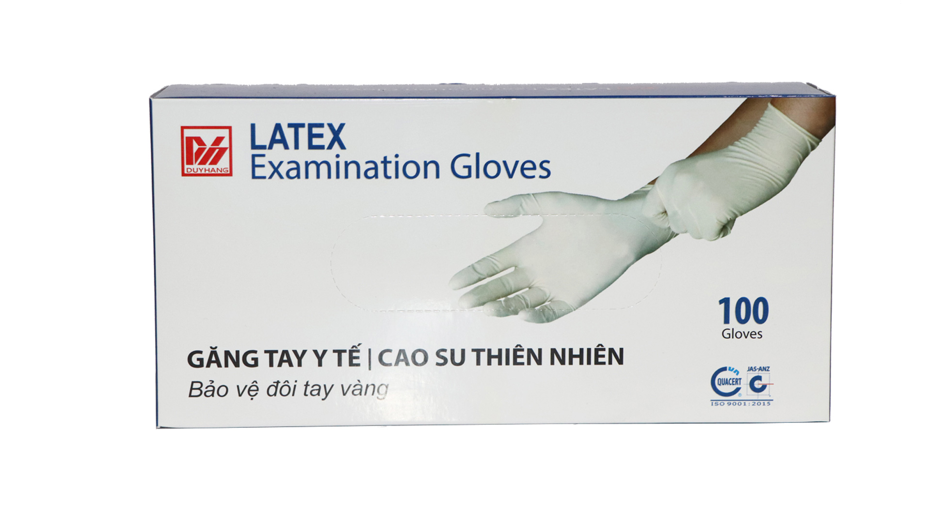 GĂNG TAY Y TẾ CỔ DÀI - CÓ BỘT